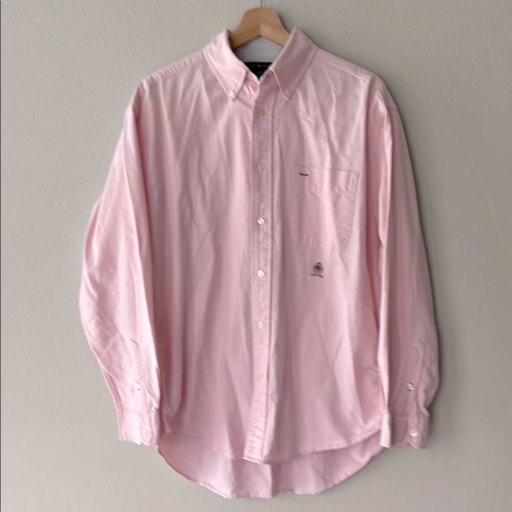 Tommy Hilfiger Classic Pink Men's Oxford shirt
